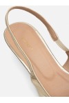 Celine sandals 4 cm - gold