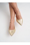 Celine sandals 4 cm - gold