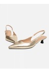 Celine sandals 4 cm - gold