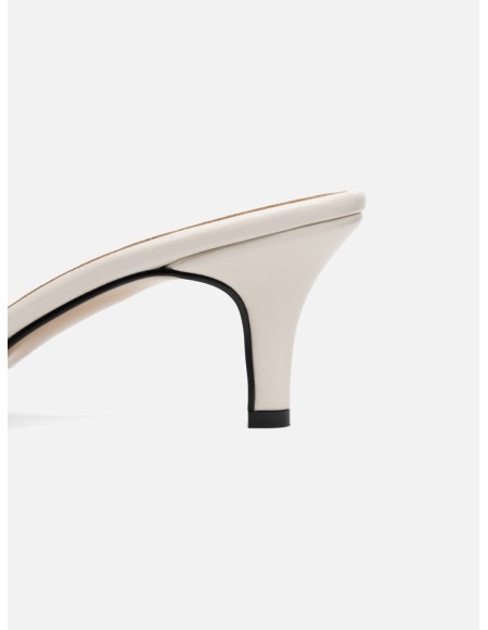 Босоніжки Самба 6 см - беж лак
