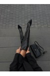 Ботфорти Кет - чорний