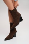 Dakota boots - chocolate suede