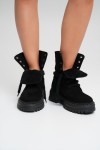 Ays boots - black suede