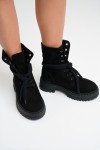 Ays boots - black suede