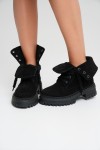 Ays boots - black suede