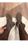 Ays boots - chocolate suede