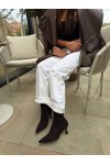 Ботильони Ніка 6 см - чорний