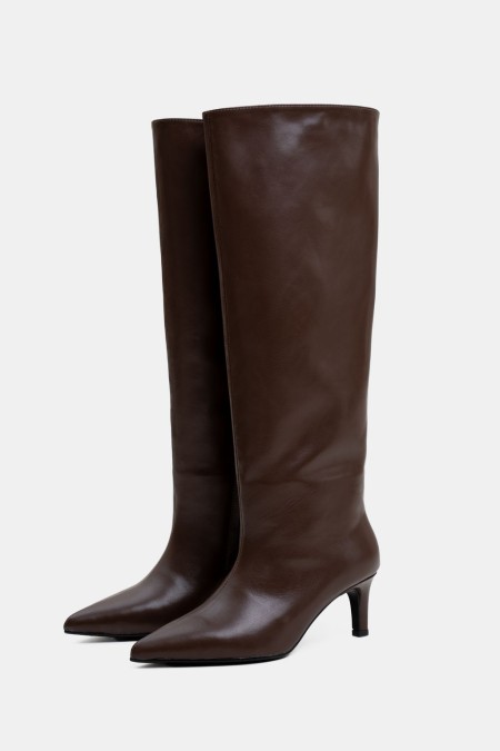 Чоботи Лола - темний шоколад