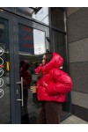 Куртка Хот - бордо лак