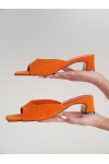 Босоніжки Лео - оранж замш